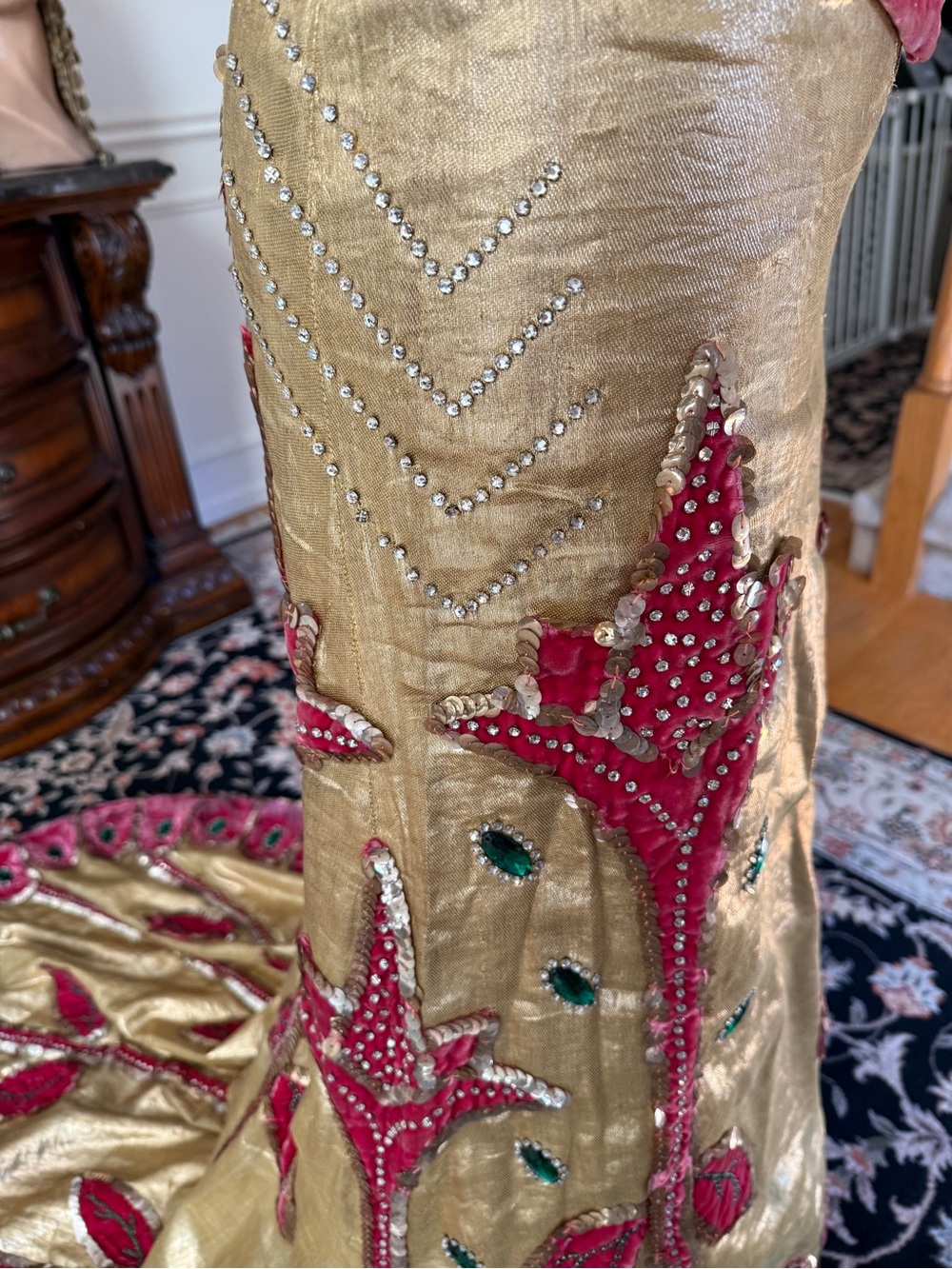OOAK Vintage Americana Egyptian Revival Cleopatra Costume - Picture 4 of 17
